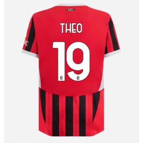 AC Milan Theo Hernandez #19 Domaci Dres 2024-25 Kratak Rukavima